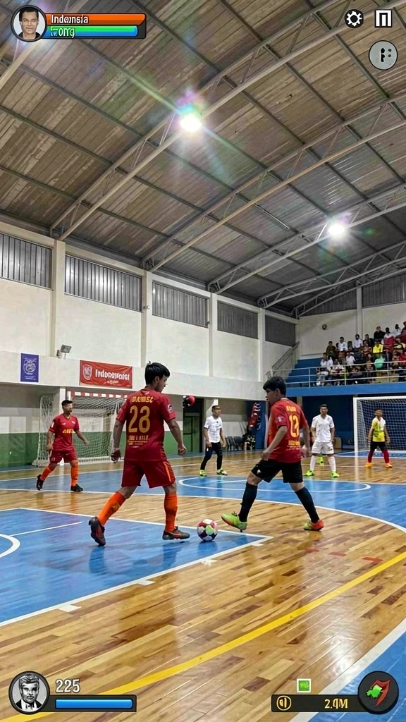 Tampilan awal permainan yang menarik dan menawan.