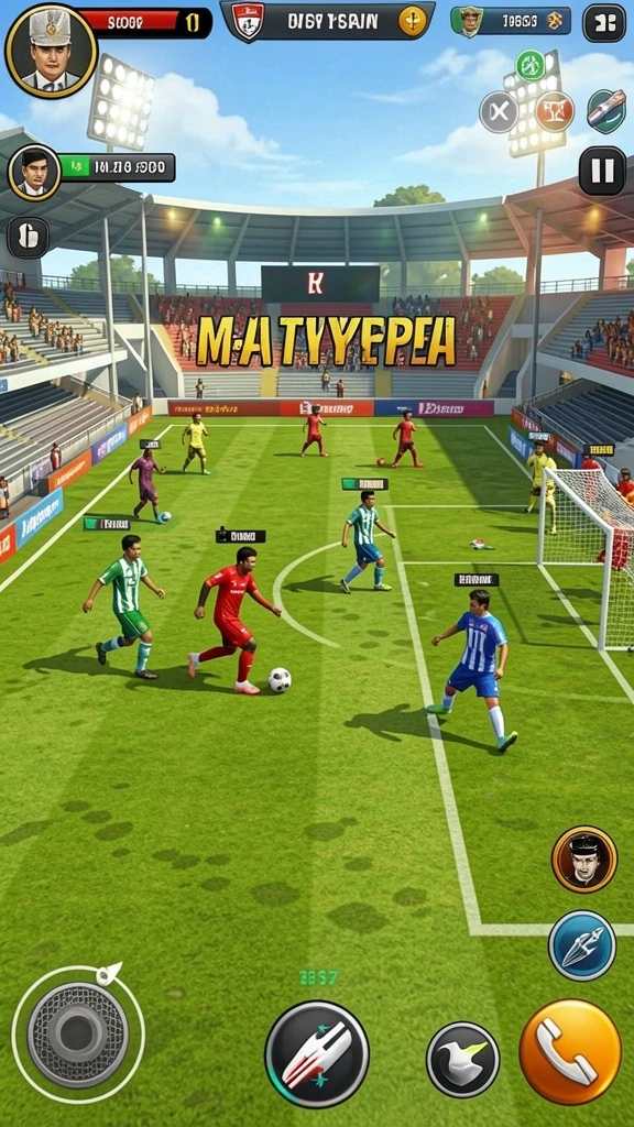 Screenshot mode permainan yang menantang.