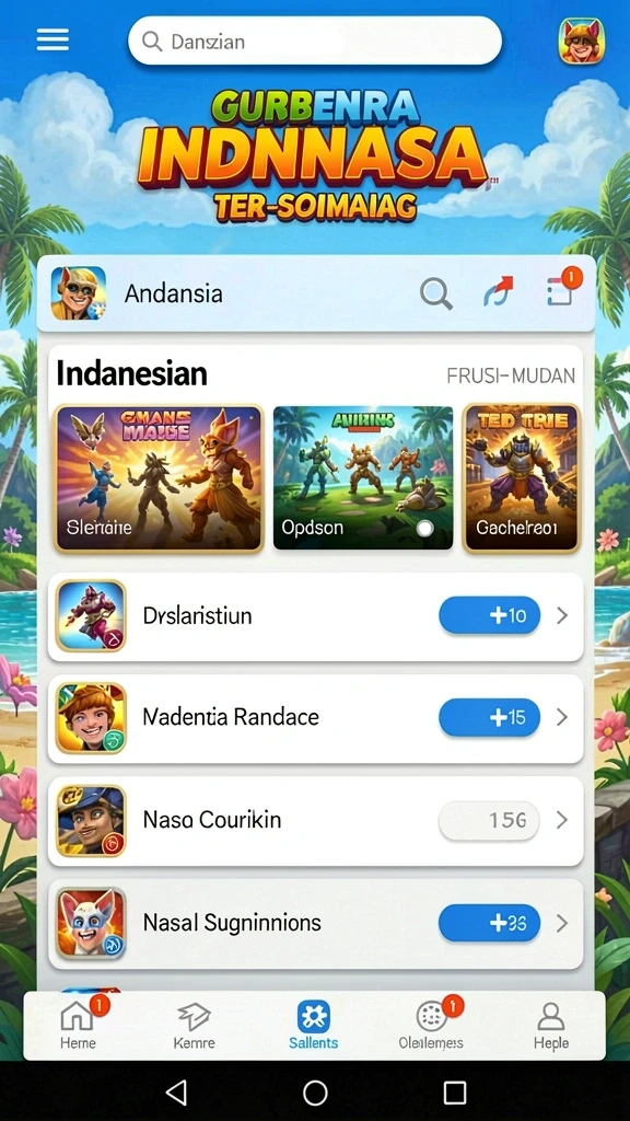 Gameplay dinamis dengan berbagai tantangan.