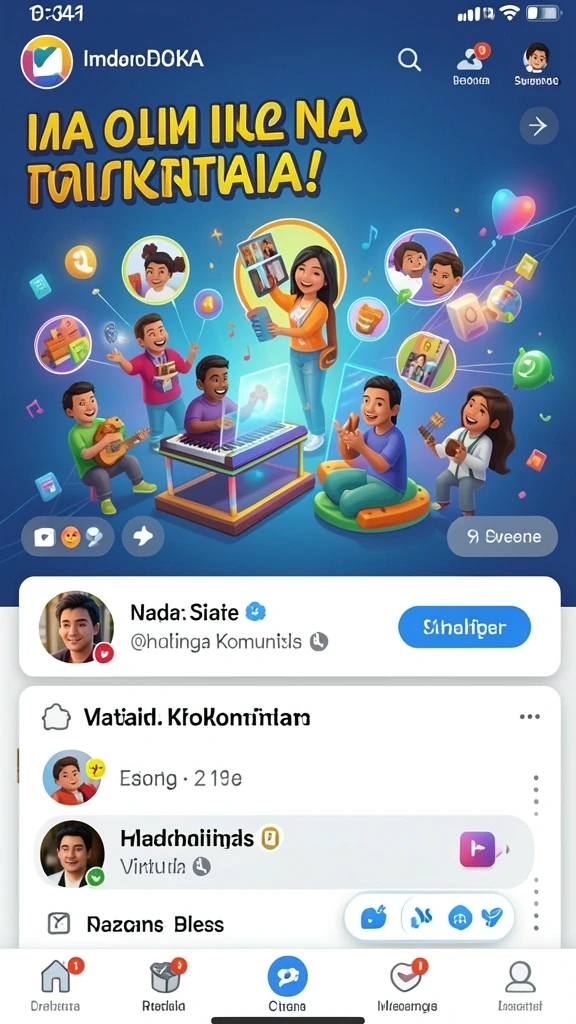 Grafis yang menawan dan karakter yang beragam.