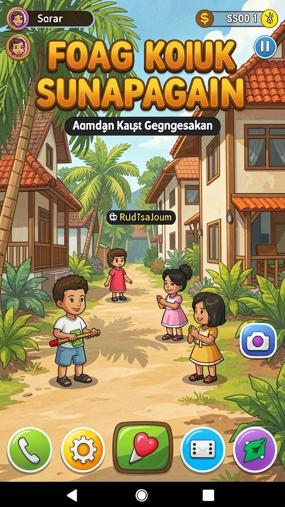 Grafis yang memukau dan penuh warna.