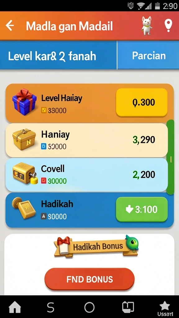 Tampilan antarmuka yang menarik dan mudah digunakan.