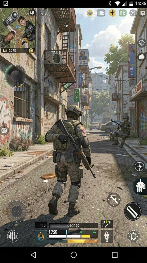 Fitur multiplayer yang memungkinkan bermain bersama teman.