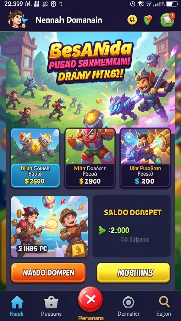 Mode multiplayer yang seru dan menantang untuk dimainkan.