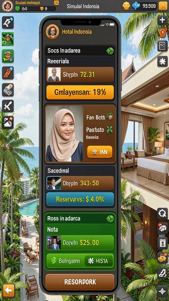 Tampilan antarmuka yang intuitif dan user-friendly.