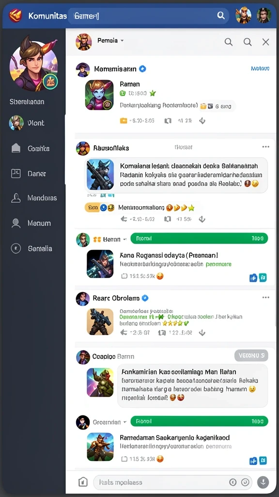 Grafis permainan yang memukau dan detail.