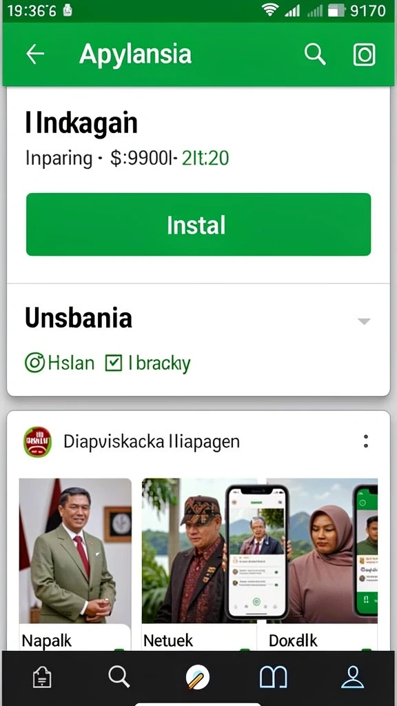 Fitur interaksi sosial dengan teman dan pemain lain.
