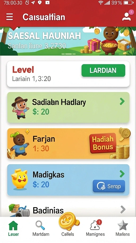 Menampilkan variasi permainan togel yang tersedia.