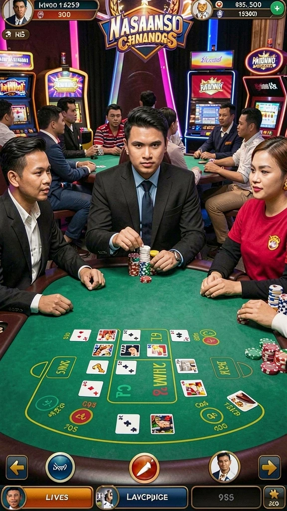 Menunjukkan momen pencapaian dalam permainan.