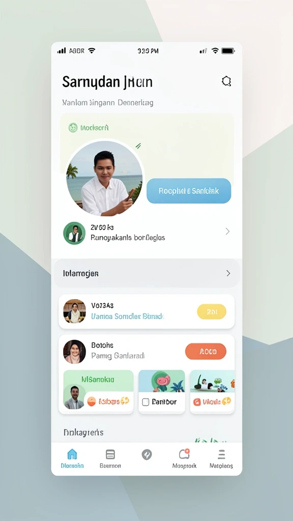 Menu permainan yang bervariasi dan penuh pilihan.