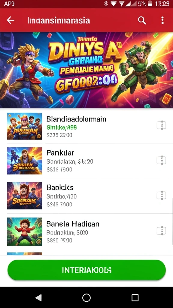Fitur gameplay yang dapat dipilih sesuai selera.