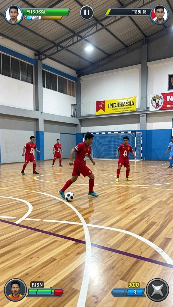 Tampilan awal yang menawan untuk memulai permainan.