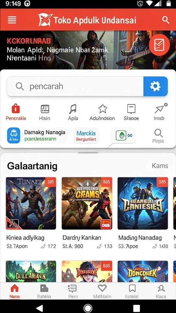 Berbagai pilihan mesin slot dengan tema seru.