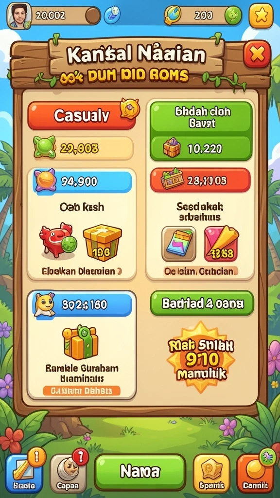 Karakter yang beragam dan menarik untuk dimainkan.