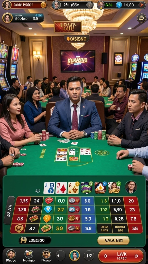 Pengguna dapat menikmati berbagai tema permainan.