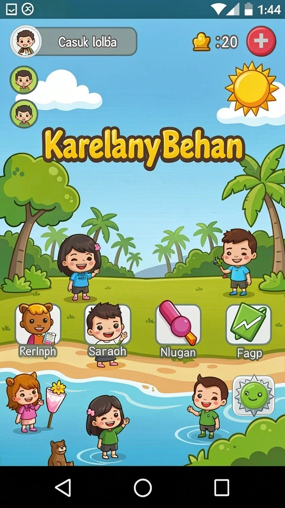 Mode multiplayer yang memungkinkan interaksi sosial.