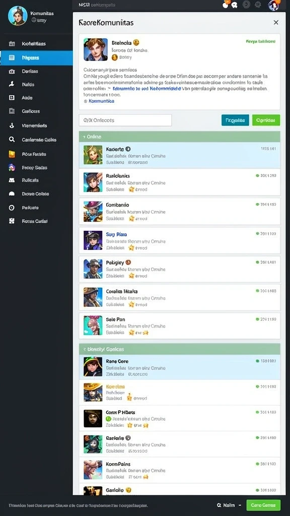 Tangkapan layar dari mode permainan multiplayer yang seru.