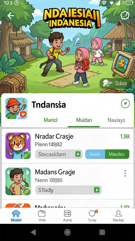 Gameplay yang seru dan penuh tantangan.