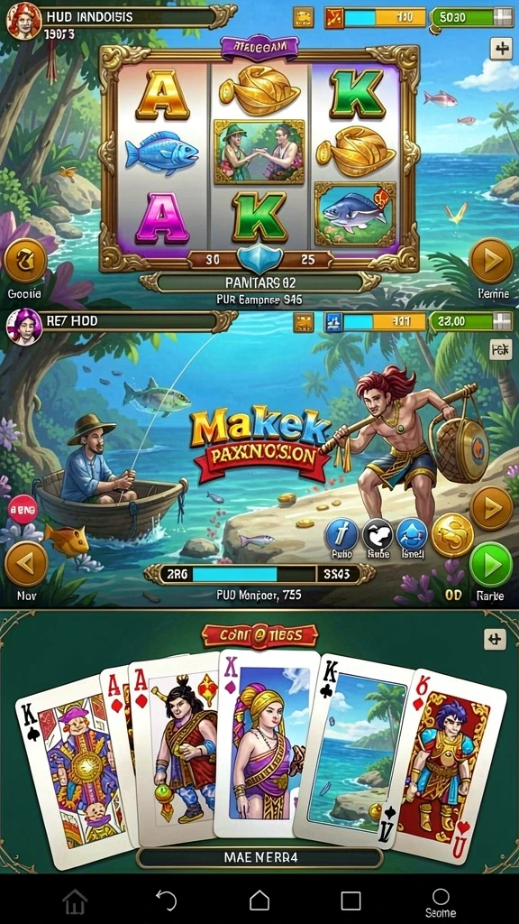 Berbagai tema slot yang menakjubkan dan penuh warna.