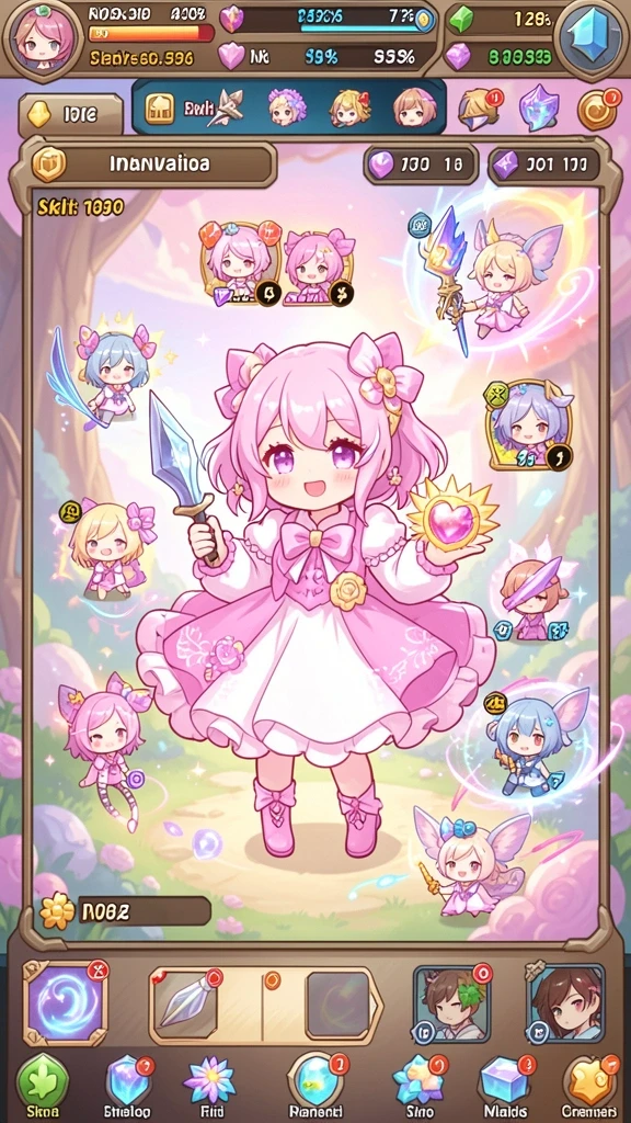 Screenshot interaksi pemain dalam event khusus.