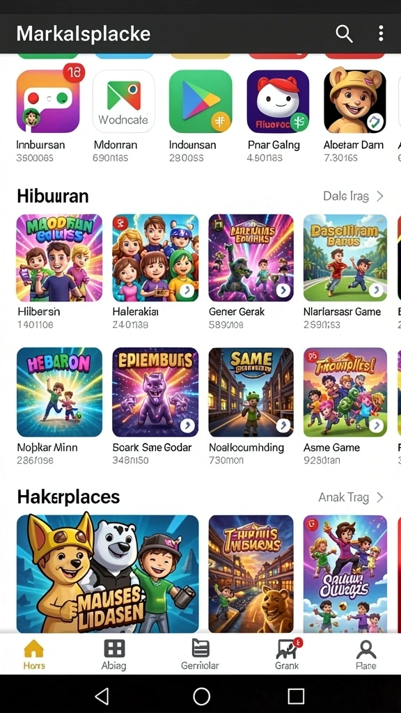 Grafik yang menawan dan berkualitas tinggi.