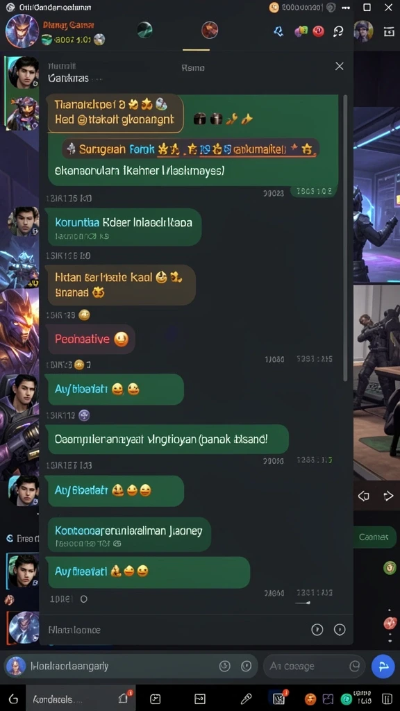 Tampilan antarmuka yang ramah pengguna.
