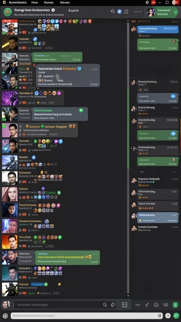 Tampilan layar awal yang menarik dan penuh warna.