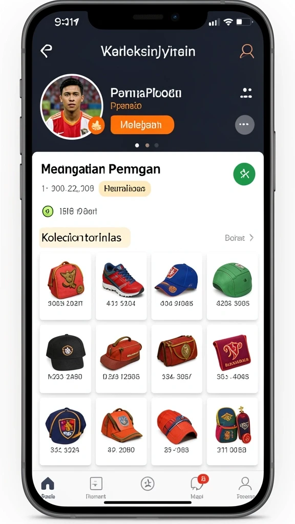 Tampilan antarmuka yang menarik dan mudah dinavigasi.