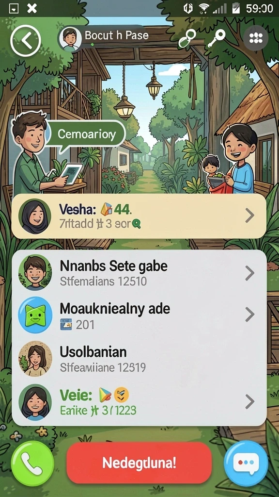 Menu misi yang mudah dipahami dan digunakan.