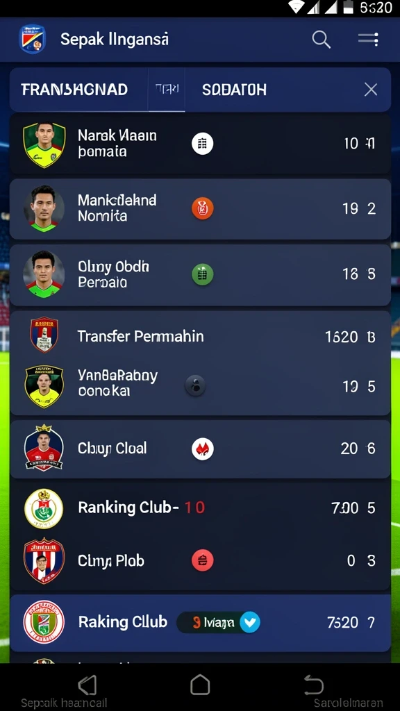 Mode permainan kompetitif yang seru.