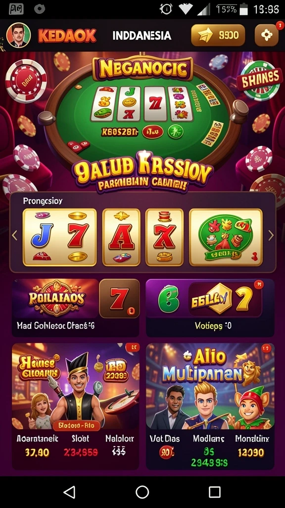 Sistem bonus yang menguntungkan pemain.