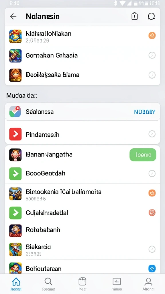 Tampilan antarmuka yang bersih dan mudah dinavigasi.
