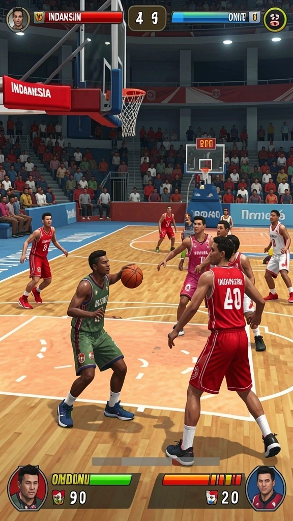 Gameplay yang intens dan banyak tantangan untuk dihadapi.