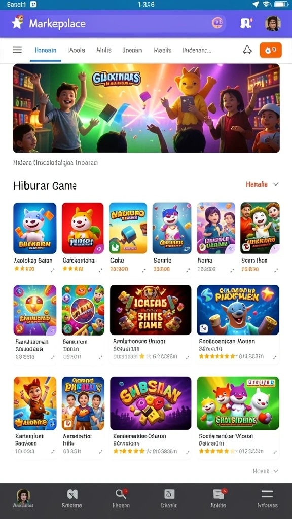 Screenshot memperlihatkan mode permainan baru yang seru.