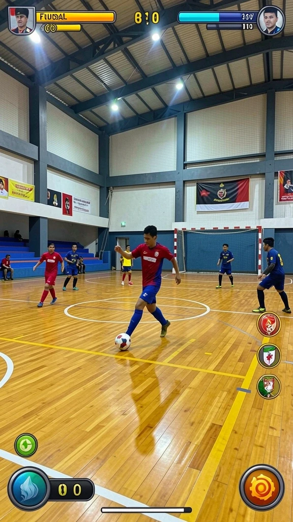 Tangkapan layar menunjukkan antarmuka utama permainan yang menarik.