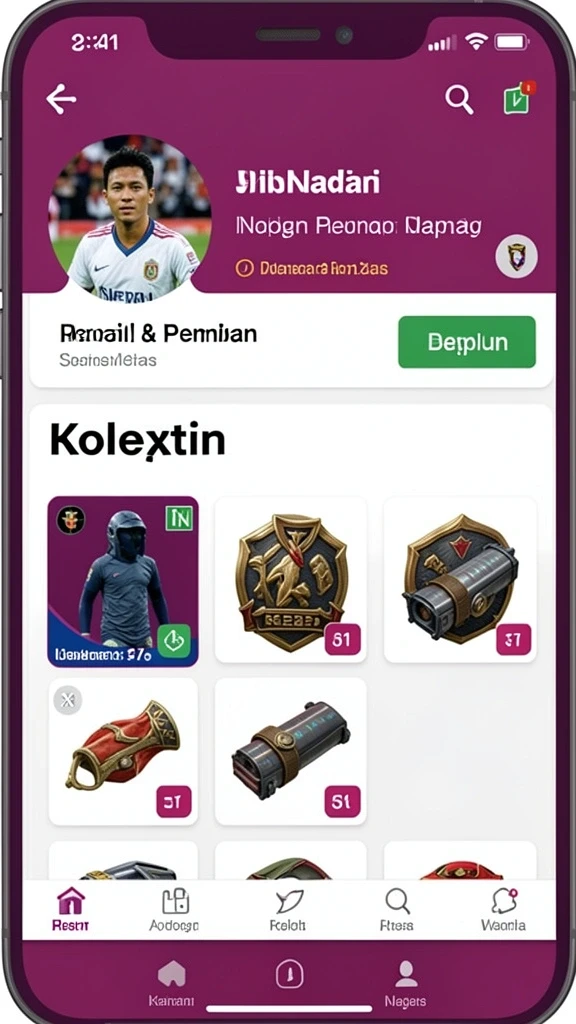Karakter unik dengan kemampuan berbeda.